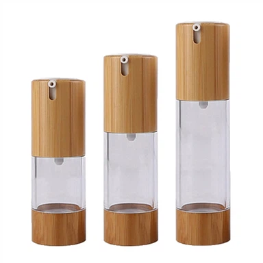 Ξύλινο μπουκάλι κρέμας